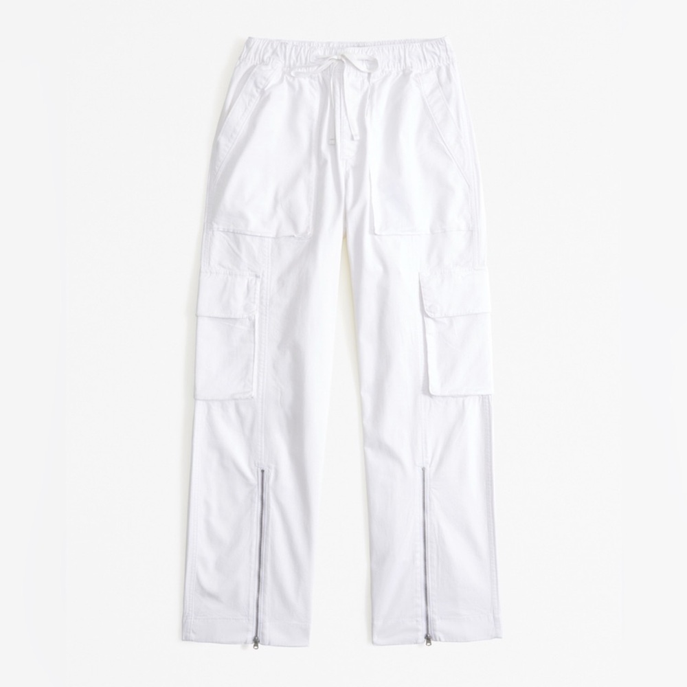 Abercrombie wide leg cargo pants